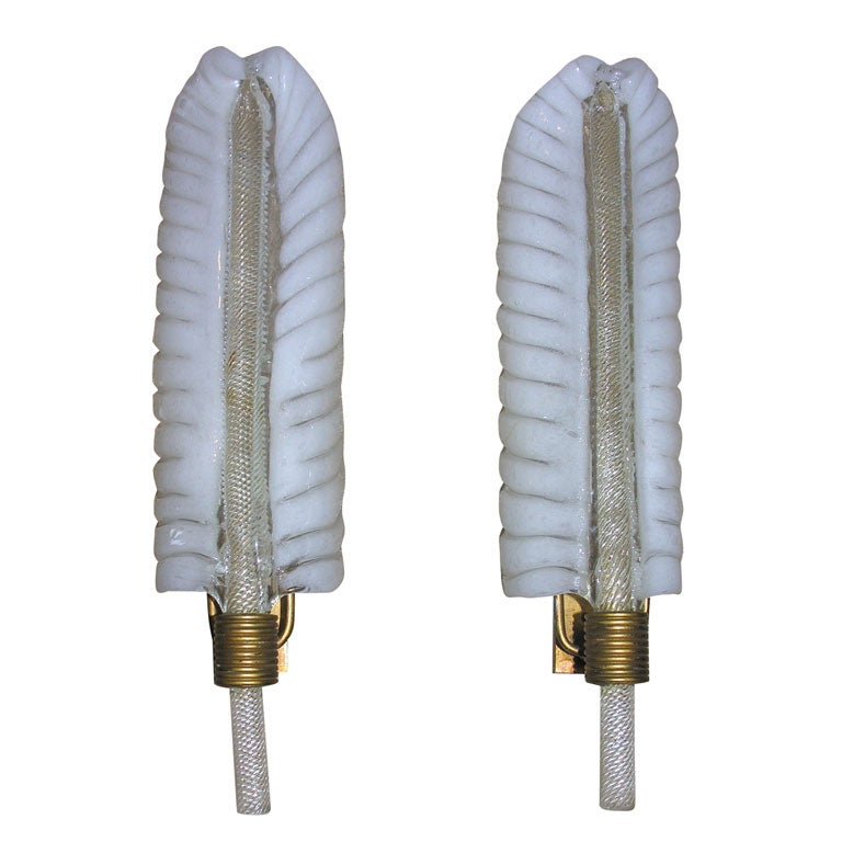 Pair of Deco Sconces by ARBUS