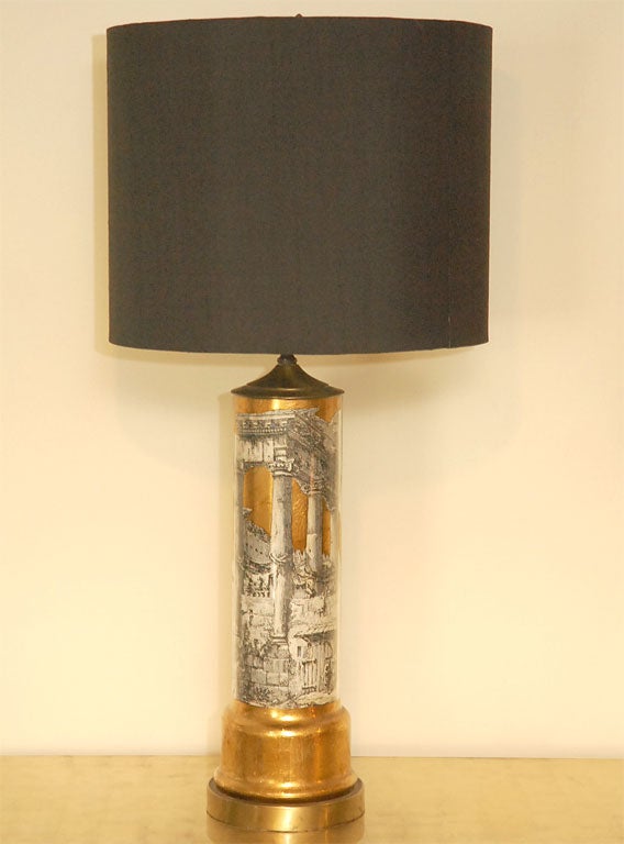 Table Lamp in the style of Fornasetti
