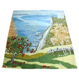 Edward Fields custom signed rug.