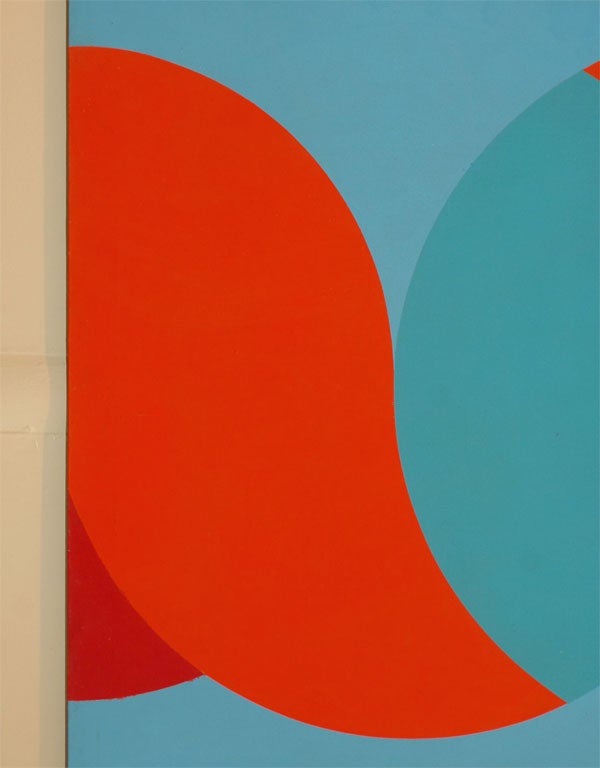 Canvas Clark Murray Hard Edge Painting