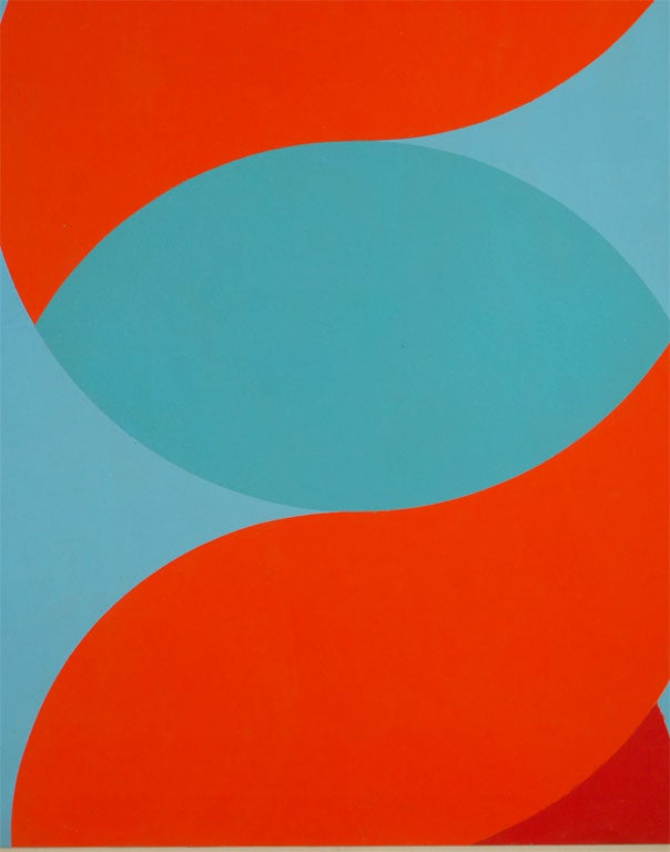 Clark Murray Hard Edge Painting 1