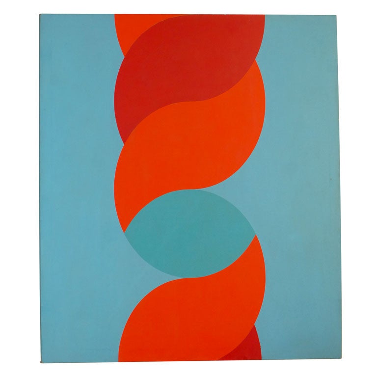 Clark Murray Hard Edge Painting