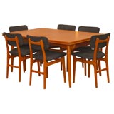 Hans Wegner Dining Table and Chairs