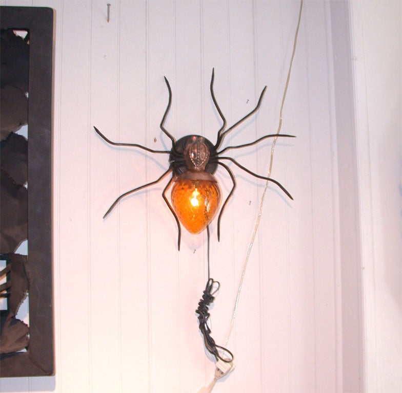 Whimsical Insect Form Sconce