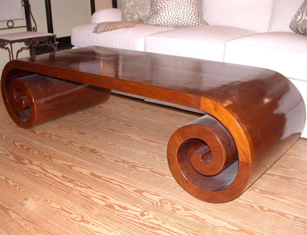 chinese scroll table