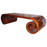 Chinese Scroll Coffee Table