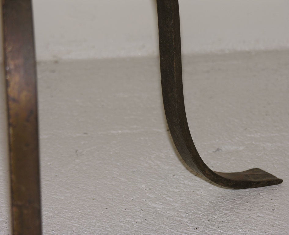 American Vintage Wrought Iron Floor Lamp
