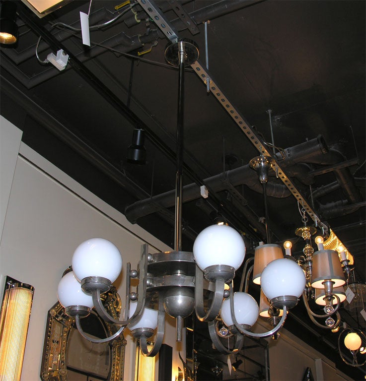 Machine Age Austrian Chandelier