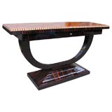 Art Deco Macassar Console in the Style of Ruhlmann