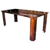 Mahogany Dining Table with Inlays of Holly