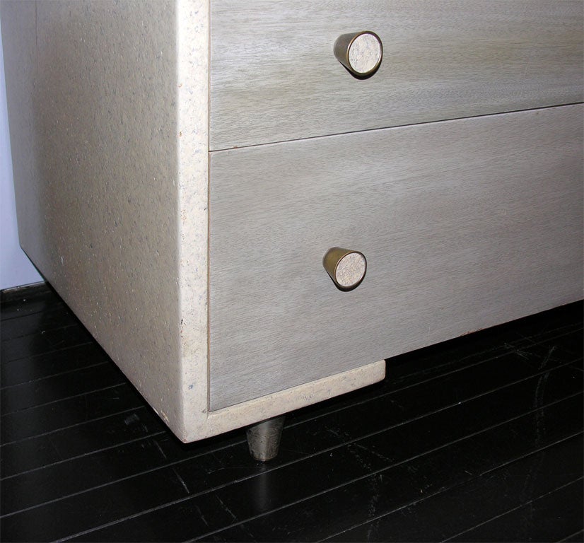 Chest of Drawers Wrapped in Cork designed by Paul Frankl at 1stDibs