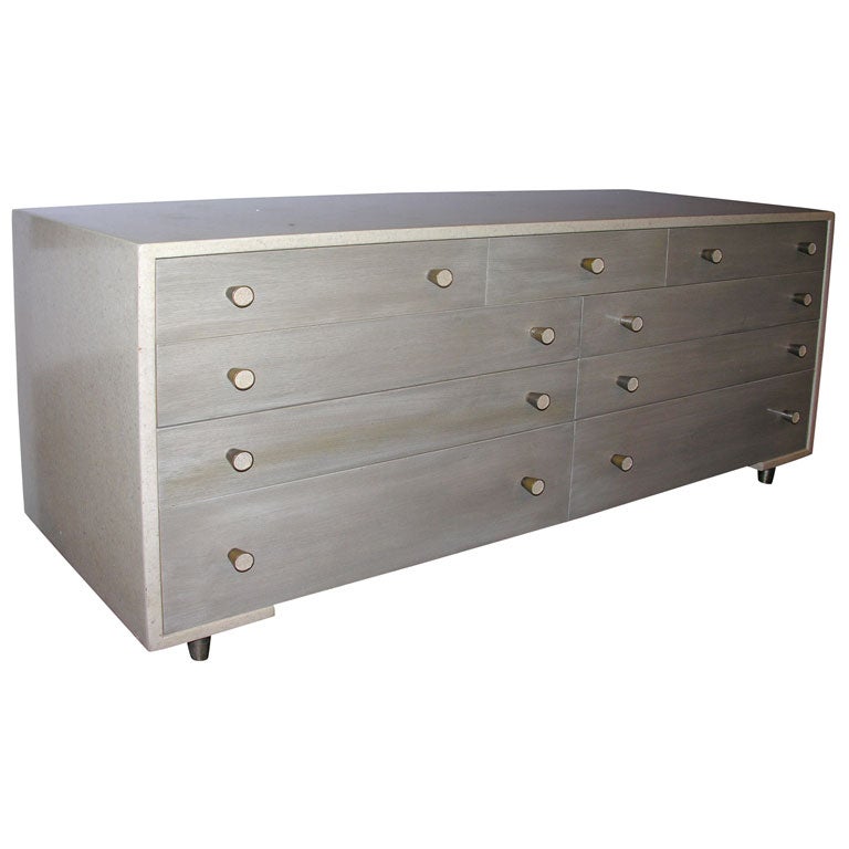 Chest of Drawers Wrapped in Cork designed by Paul Frankl at 1stDibs