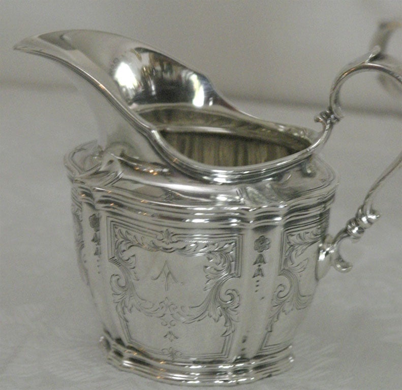 Tiffany & Company Sterling Silver Tea Set on Tray 1