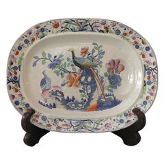 Antique Well and Tree/Turkey Platter