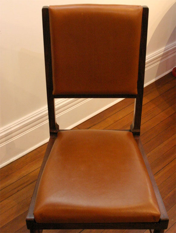 20th Century Pair of Chairs attributed to Jose Plecnik