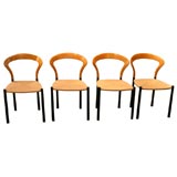 Set of Four Chairs by Hartmut Lohmeyer