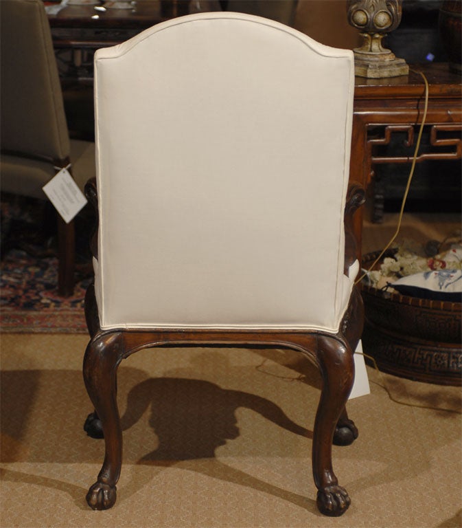 18th C. Italian Walnut Chair 4