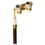 Vintage Walking Stick/Gadget Cane OPERA GLASSES