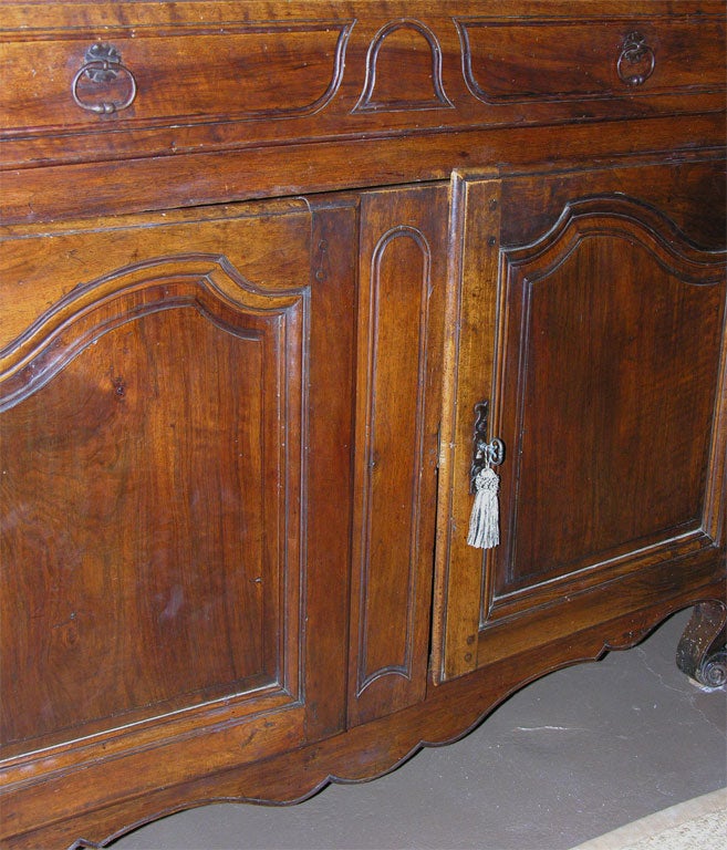 French Walnut Buffet For Sale 1