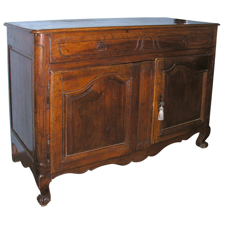 French Walnut Buffet For Sale
