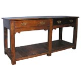 ENGLISH OAK CONSOLE TABLE