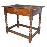 Antique ENGLISH OAK SIDE TABLE