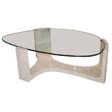 Fossil Stone Biomorphic Table