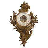 19th C. 'Gaggini et Moissette' Bronze Barometer (GMD#2016)