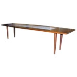 Mosaic Tile and Walnut CoffeeTable