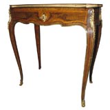 A Louis XV Style Ormulu-Mounted Veneered Writing Table