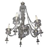 Five-light English Georgian style chandelier