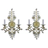 Pair Bagues Wall sconces
