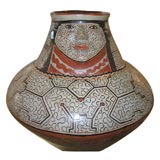Vintage Large Shipibo Decorative Pottery