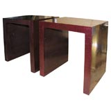 Contemporary Lacquered Side Table
