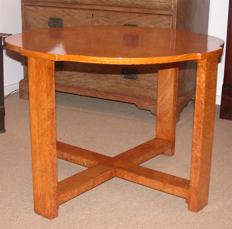 The Epstein Quatretto Table: 1930's Art Deco Coffee Table by H&L Epstein 3