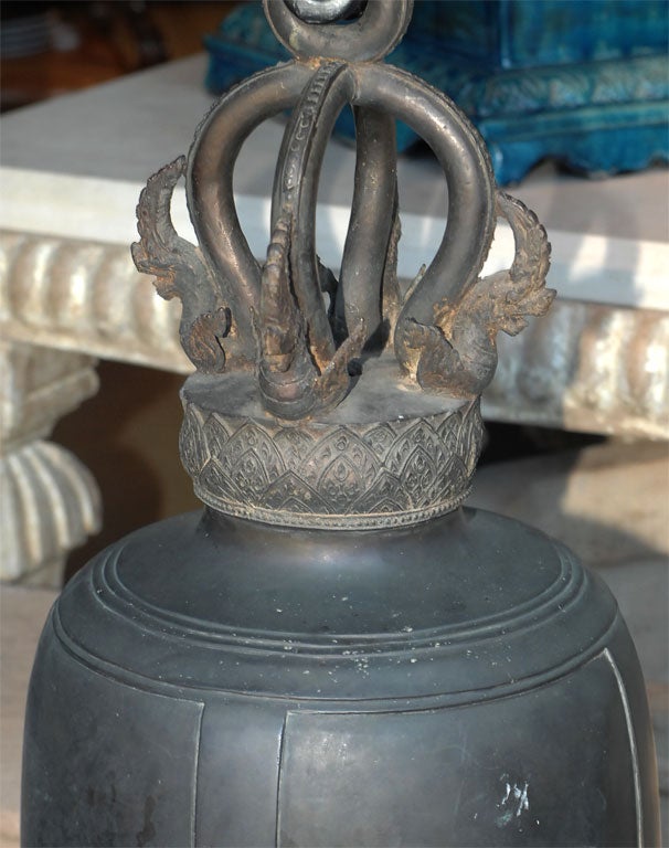 20th Century Huge Thai Temple Bell