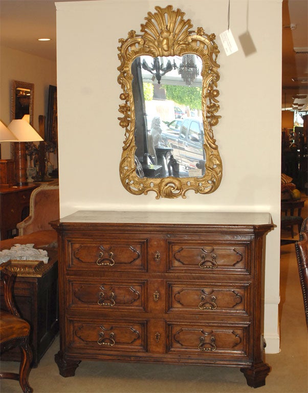 Baroque Walnut Commode