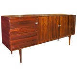Rosewood Tambour Highboard by HW Klein
