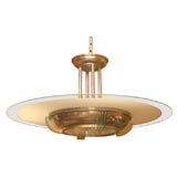 Vintage 1930'S COMMERCIAL TYPE LIGHT FIXTURE
