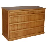 Used Rare Rattan 
Mahogany Dresser / Cabinet