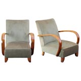 Pair of 1930's French chairs.