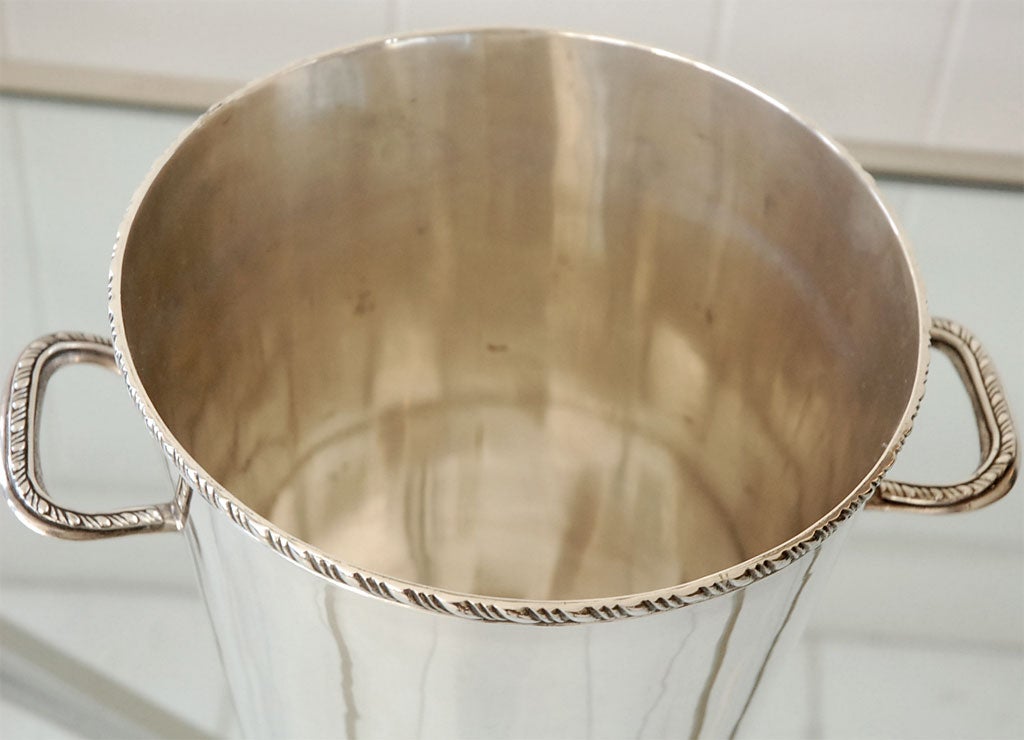 sterling silver champagne bucket