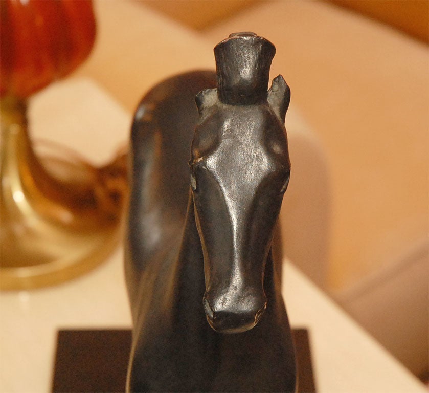 Terracotta Horse Sculpture For Sale 2