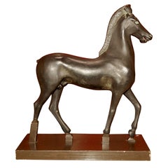 Terracotta Horse Sculpture