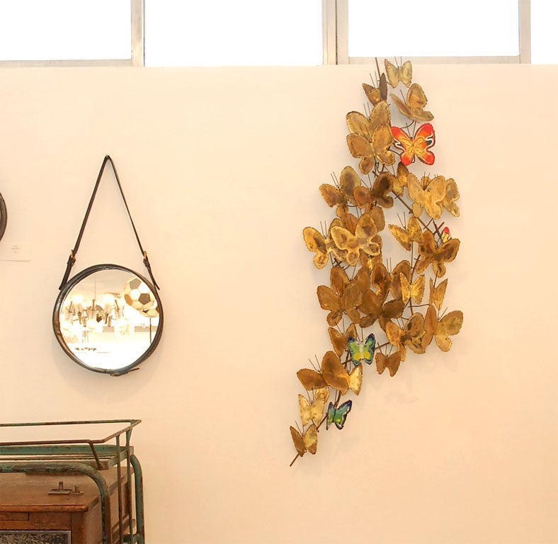 American Curtis Jere Butterfly Sculpture