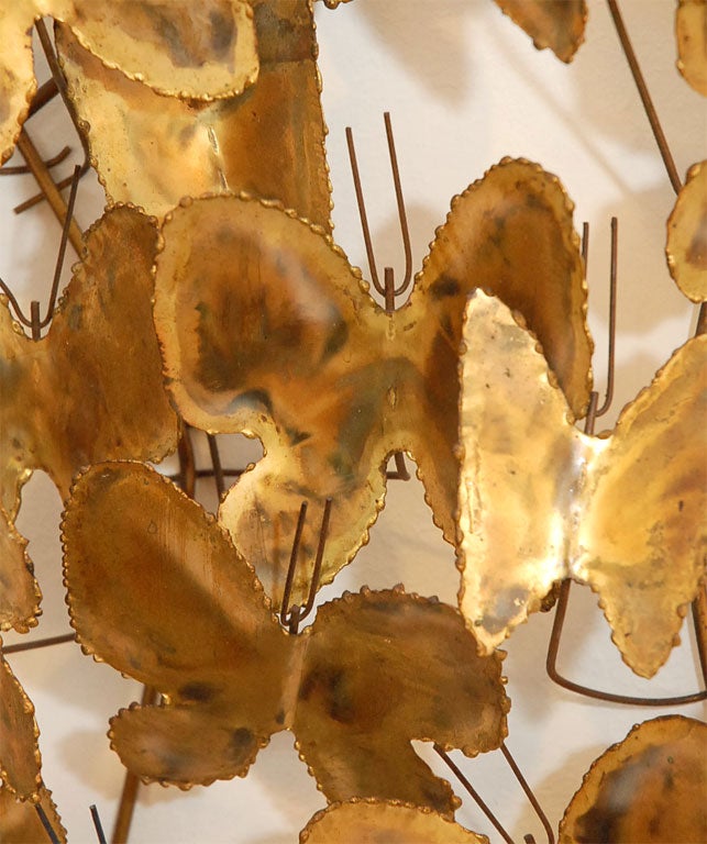 20th Century Curtis Jere Butterfly Sculpture