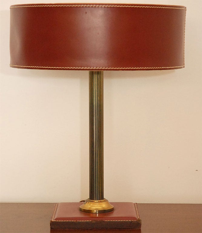 Jacques Adnet Desk Lamp