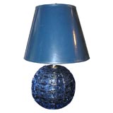 Depression Glass Double lit Lamp