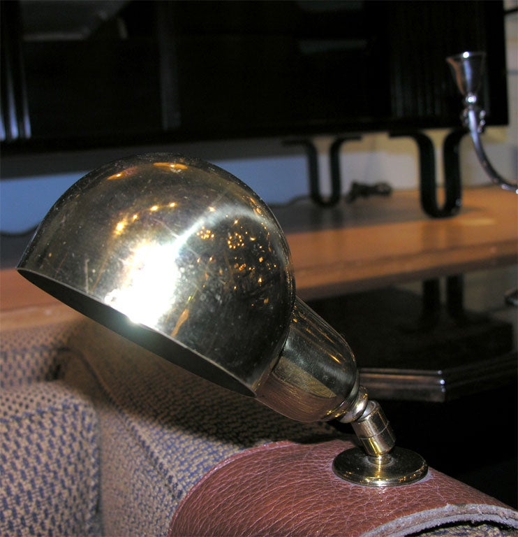 Mid-20th Century Rare “Armrest” Lamp by Caccia Dominioni for Azucena