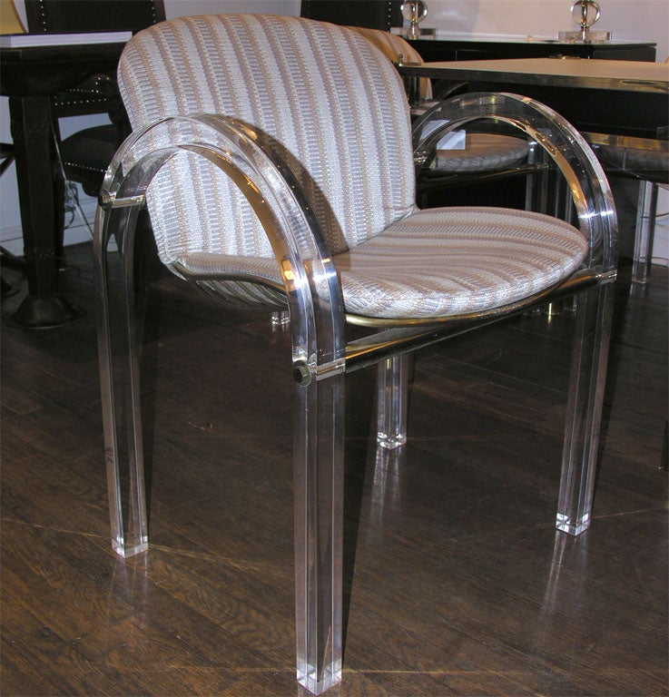Game table and matching armchairs